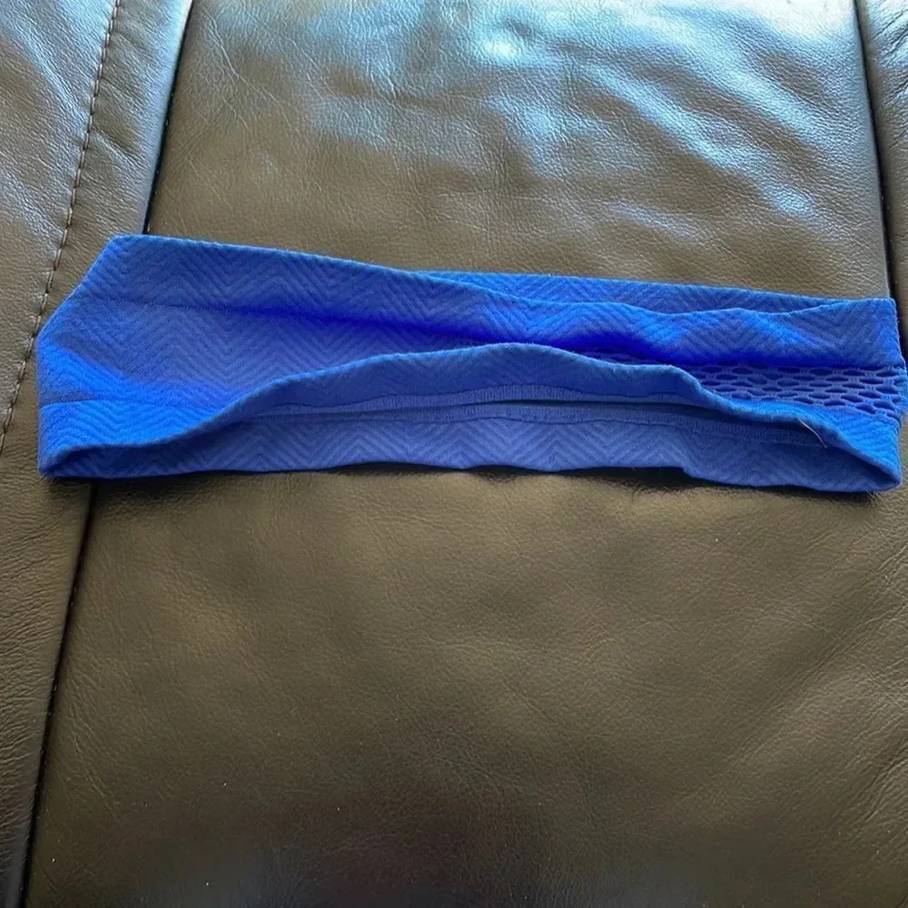 Adidas kids blue headband